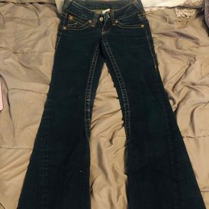 True Religion boot cut Jeans - like new size 24
